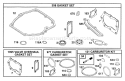 Part Location Diagram of 498261GS Briggs and Stratton Gasket Set - Carburetor